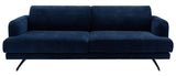 Karalina Modern Sofa Navy Wood / Fabric / Foam / Metal SFV4528C