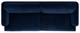 Karalina Modern Sofa Navy Wood / Fabric / Foam / Metal SFV4528C