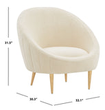 Safavieh Razia Channel Tufted Tub Chair SFV4700F