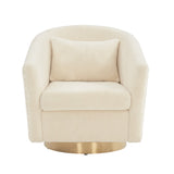 Clara Quilted Swivel Tub Chair