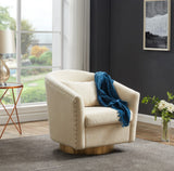 Clara Quilted Swivel Tub Chair