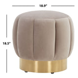 Maxine Channel Tufted Otttoman