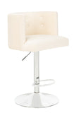 Safavieh Zayna Adjustable Barstool in Cream Couture SFV4709B