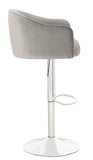 Safavieh Ellsworth Adjustable Barstool in Light Gray Couture SFV4710C