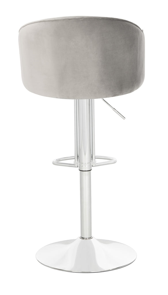 Safavieh Ellsworth Adjustable Barstool in Light Gray Couture SFV4710C