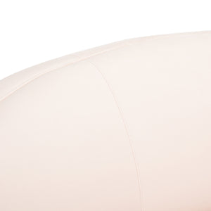 Safavieh Primrose Curved Sofa in Light Pink Couture SFV4715A