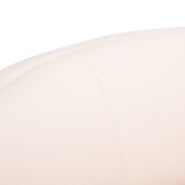 Safavieh Primrose Curved Sofa in Light Pink Couture SFV4715A