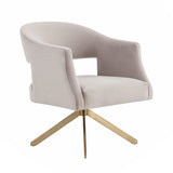 Quartz Swivel Accent Chair