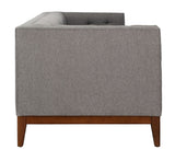 Garnet Linen Tufted Sofa