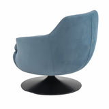 Citine Velvet Swivel Accent Chair