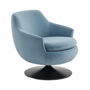 Citine Velvet Swivel Accent Chair