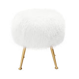 Safavieh Anna Sheepskin Ottoman SFV4747B