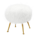 Safavieh Anna Sheepskin Ottoman SFV4747B