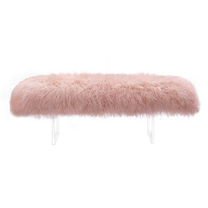 Safavieh Lilliana Sheepskin Bench SFV4749A