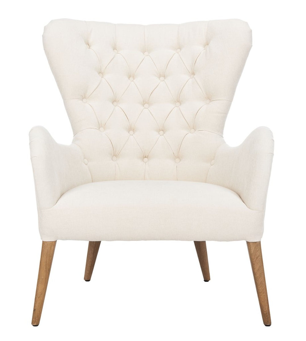 Safavieh Brayden Contemporary Wingback in Off White SFV5013A 889048697133