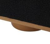 Safavieh Vianna Boucle Bench Black Wood / Fabric / Foam SFV5049C