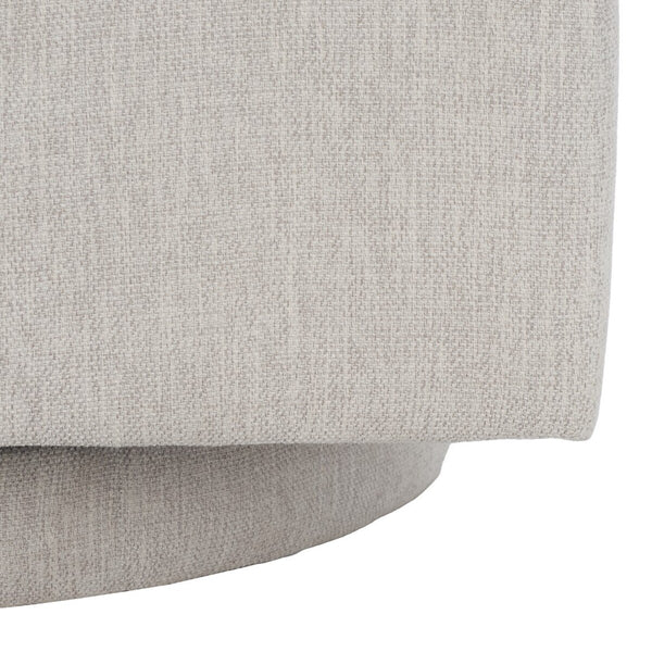 Safavieh Abbelina Swivel Accent Chair Taupe Wood / Fabric / Foam / Metal SFV5050A
