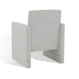 Safavieh Maisey Linen Arm Chair Light Grey Wood / Fabric / Foam SFV5053A