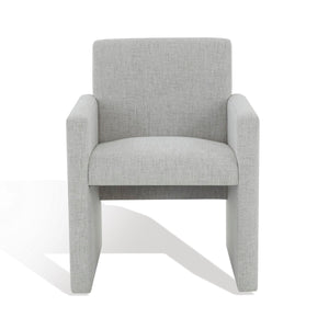 Safavieh Maisey Linen Arm Chair Light Grey Wood / Fabric / Foam SFV5053A
