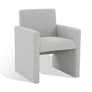 Safavieh Maisey Linen Arm Chair Light Grey Wood / Fabric / Foam SFV5053A