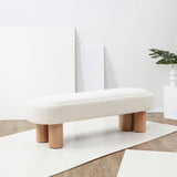 Safavieh Katianna Boucle Bench Natural SFV5080A