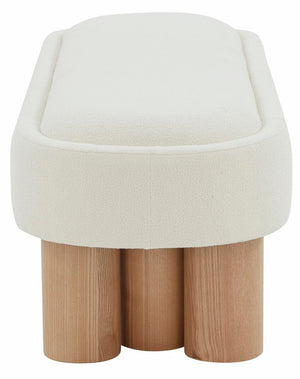 Safavieh Katianna Boucle Bench Natural SFV5080A