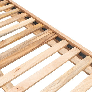 Leni Gold Inlayed Cement Bed Natural / Cement / Brass Wood / Concrete / Brass SFV5714A-Q-3BX