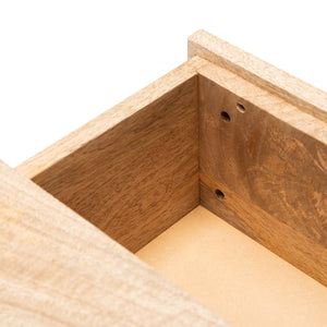 Safavieh Leni 6 Drawer Cement Dresser in Natural, Cement, Brass SFV5715A