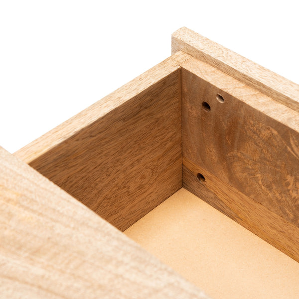 Safavieh Leni 6 Drawer Cement Dresser in Natural, Cement, Brass SFV5715A