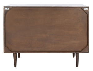 Safavieh Zinnia 3 Drawer Chest in Walnut SFV5717A