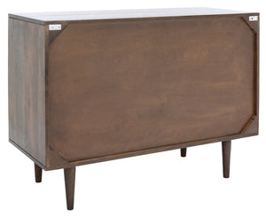 Safavieh Zinnia 3 Drawer Chest in Walnut SFV5717A