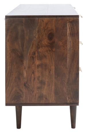 Safavieh Zinnia 3 Drawer Chest in Walnut SFV5717A