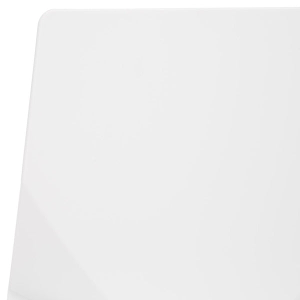 Safavieh Nellie Molded Plastic Dining Chair - Set of 2 White / Black Pp / Metal SFV6904A-SET2