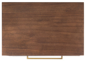 Safavieh Mallory 1 Drawer Nightstand Brown Couture SFV7200B 889048571204