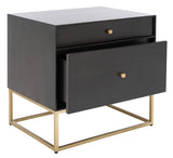 Safavieh Adelyn 2 Drawer Nightstand SFV7209B