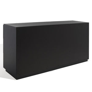 Safavieh Zeus 9 Drawer Dresser Black 72 IN W x 20 IN D x 35 IN H