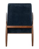 Safavieh Willow Channel Arm Chair Navy Couture SFV7500B 889048622500