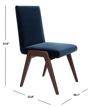 Forrest Dining Chair Set of 2 - Elegant Velvet Upholstered Seating for Contemporary Dining Spaces