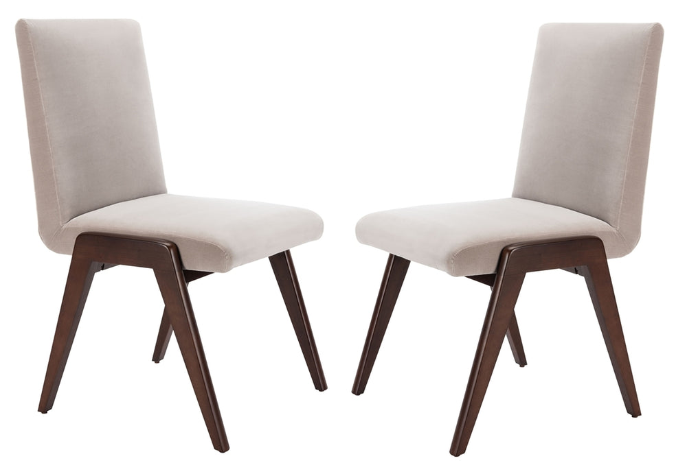 Forrest Dining Chair Set of 2 - Elegant Velvet Upholstered Seating for Contemporary Dining Spaces