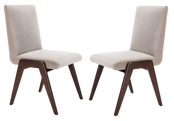 Forrest Dining Chair Set of 2 - Elegant Velvet Upholstered Seating for Contemporary Dining Spaces
