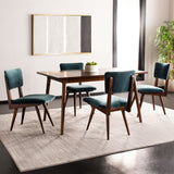Safavieh - Set of 2 - Aurora Dining Chair Dark Teal Couture SFV7503A-SET2 889048632929
