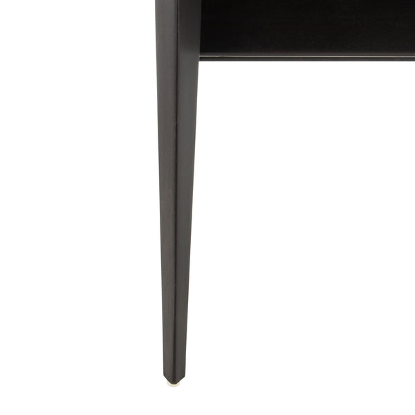 Safavieh Dilan Safari Chair Black Black Couture SFV9005C 889048645073