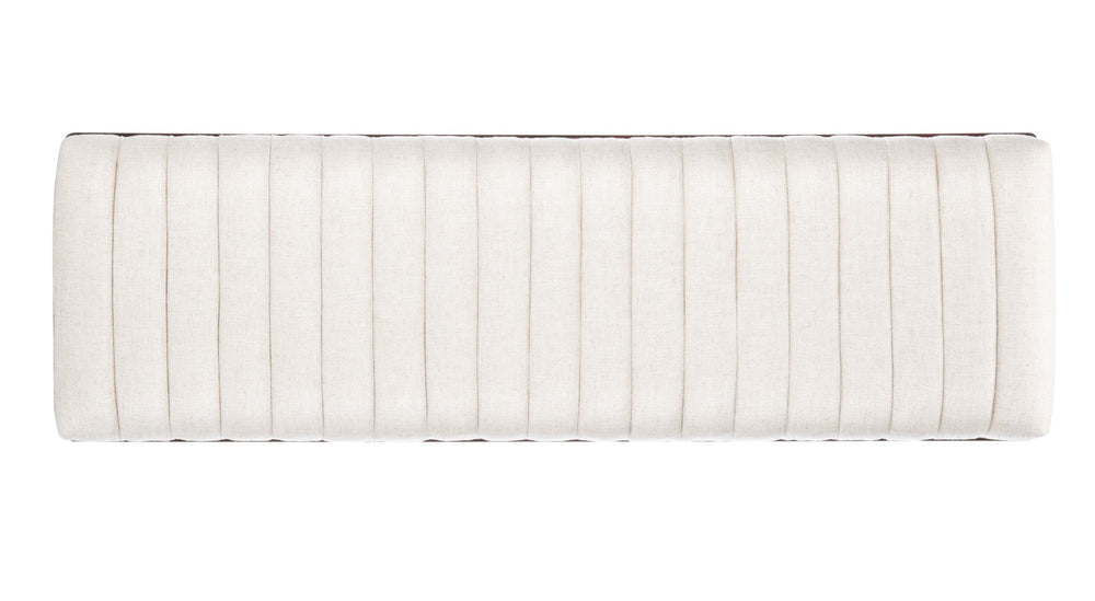 Safavieh Flannery Mid-Century Bench in Cream Couture SFV9017A