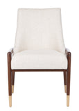 Safavieh Brennan Mid-Century Chair in Cream Couture SFV9019A