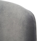 Safavieh Trinity Swivel Accent Chair in Charcoal SFV9022A