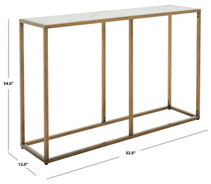 Safavieh Brynna Marble Console Table