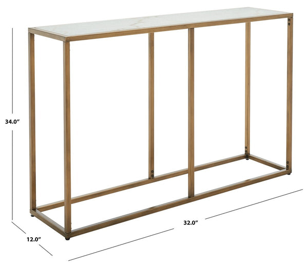 Safavieh Brynna Marble Console Table