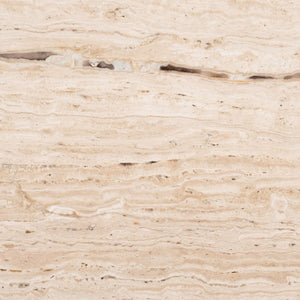 Safavieh Olivia Tall Square Marble Accent Table Off White Marble / Mdf  SFV9701A-2BX