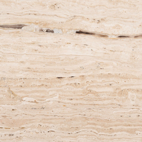 Safavieh Olivia Tall Square Marble Accent Table Off White Marble / Mdf  SFV9701A-2BX