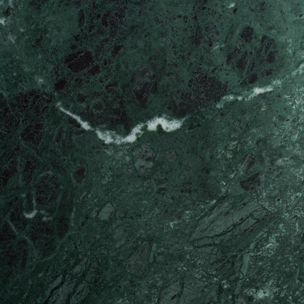 Safavieh Valentia Tall Round Marble Accent Table Green Marble / Mdf  SFV9703C-2BX